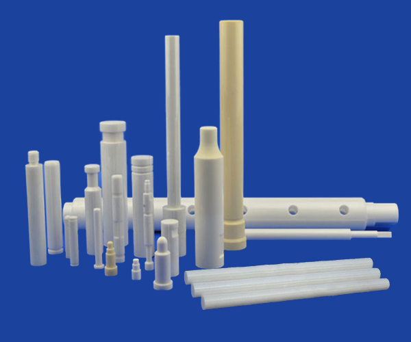 Alumina Ceramic Rod 95% - 99% Alumina Al2o3 Industry Rods Bars