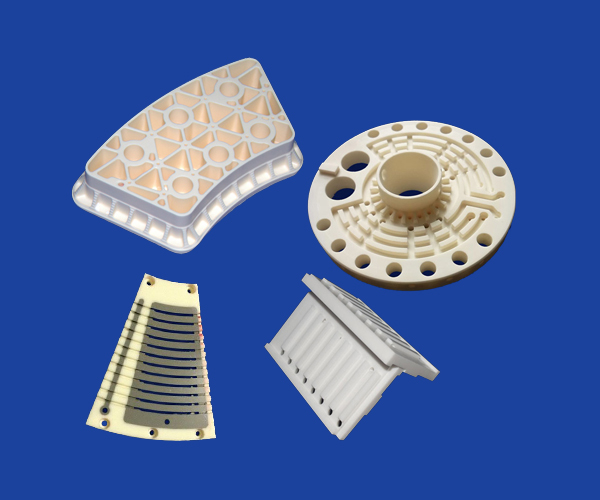 Alumina ceramic parts custom and machinable AL2O3 alumina spare part components
