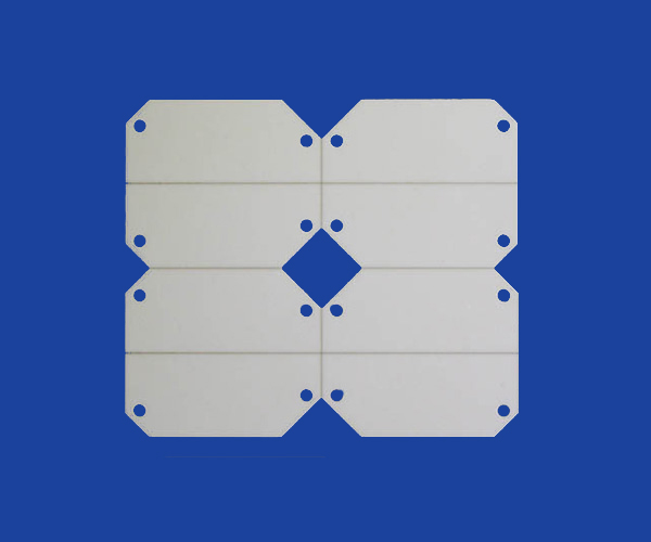 Thin sheet flexible 0.5mm thickness ceramic sheet alumina sheet