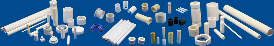 closed one end ceramic tube