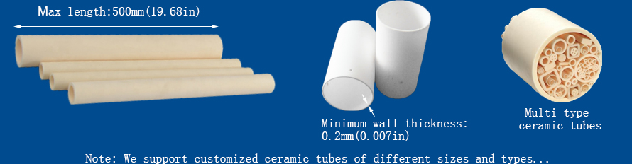 ceramic tubes