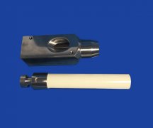 Metallization of zirconia ceramic rod