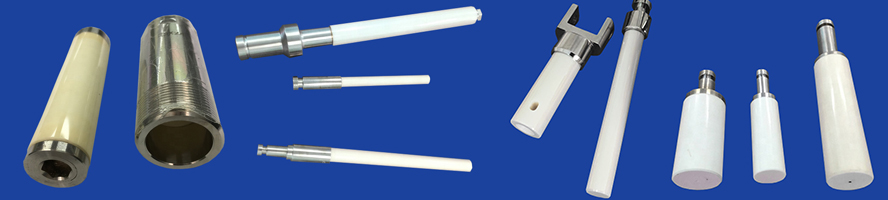 ceramic plunger tube rod