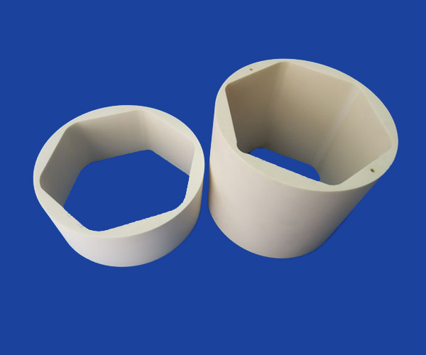 Polygonal inner hole ceramic bushing sleeve