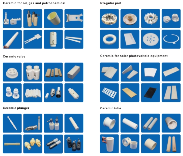 Alumina Ceramic Structural Parts