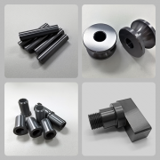 Pressureless sintered silicon carbide and reaction sintered silicon carbide