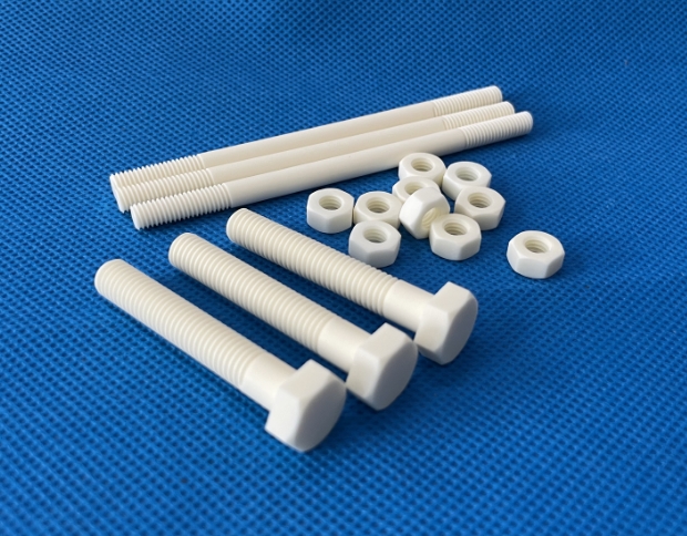 Alumina ceramic fasteners produced by Mingrui Ceramics