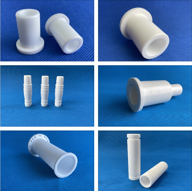 alumina ceramic tubes with flange alumina ceramic tubes with flange