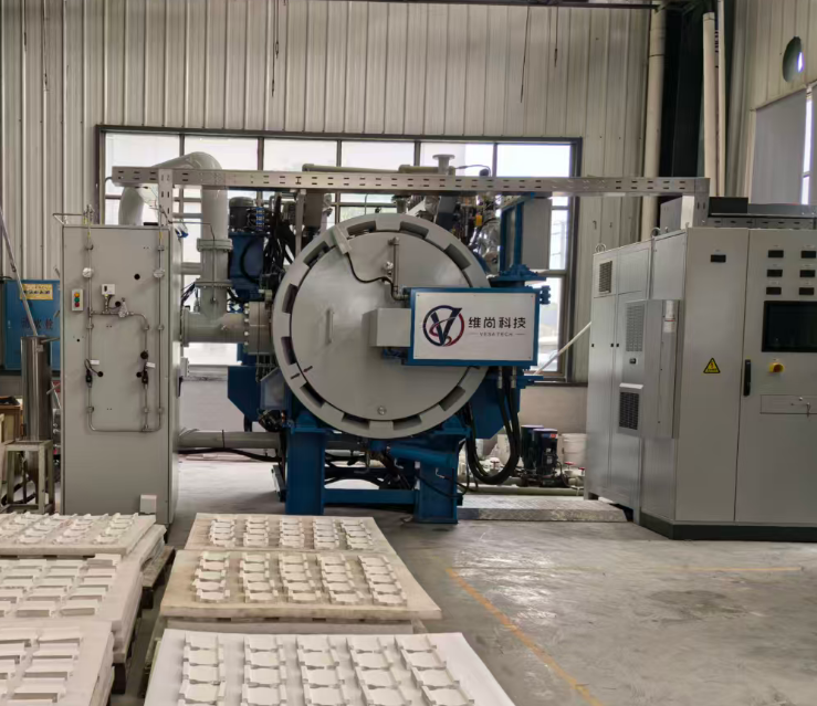 New Gas Pressure Sintering Furnace for Silicon Nitride Ceramics Now Running at Mingrui Ceramic